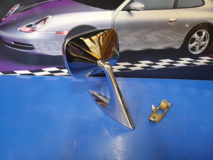 Chrome door/wing mirror