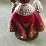 Infant of Prague devotional figurine featuring ornate red and gold robes and a matching crown. Image 4