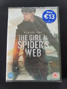 The Girl in the Spider's Web DVD 2018 Stieg Larsson Claire Foy