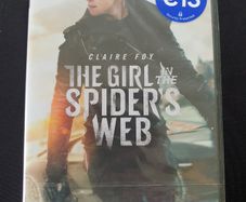 The Girl in the Spider's Web DVD 2018 Stieg Larsson Claire Foy