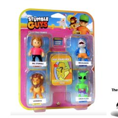 Stumble Guys 5cm Collectible Figures 5 Pack Brand New Sealed