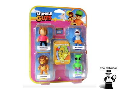 Stumble Guys 5cm Collectible Figures 5 Pack Brand New Sealed