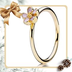 Pandora Sakura (Cherry Blossom)  Gold (585) Ring