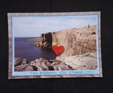 Ireland Postcard : The Burren , Co. Clare