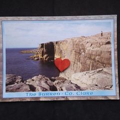 Ireland Postcard : The Burren , Co. Clare