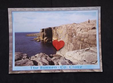 Ireland Postcard : The Burren , Co. Clare