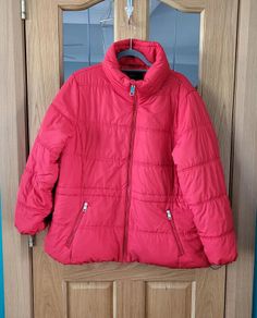 M&S red jacket, Size 22
