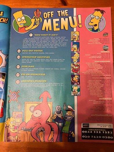Comic: 'Simpsons Comics' no. 169 (March 2010)