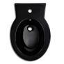 Round Bidet Stand Black High-quality Ceramic Image 4