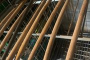 Vintage bamboo chimney/ drain rods