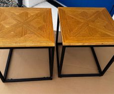 Oak lamp table Ex display x 2