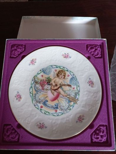 Valentines Present Vintage Royal Doulton St. Valentine Plates