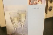 Wedgewood champage glasses free postage
