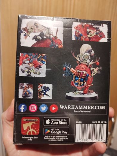 Figurine Warhammer Gloomspite Gitz Oddgit Shaman - Métal OOP - Age Of Sigmar