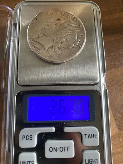1922 US Peace Silver Dollar 90 Percent Silver