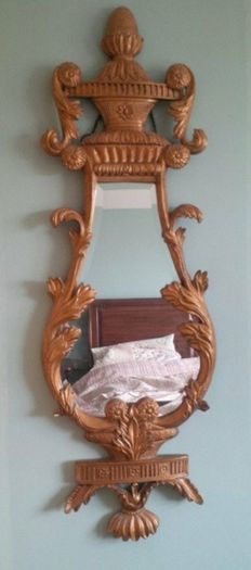 Beautiful Ornate Gold  Mirror