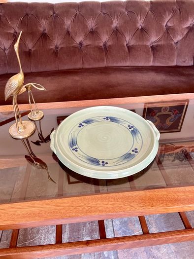 Stunning Discontinued Stoneware Jackson Kilkenny Fruit Serving Plate or Platter