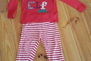 Age 7-8 Little Elf Christmas Pyjamas