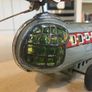 TN Helicopter Double Rotor Vintage Tin Toy made in Japan Image 10