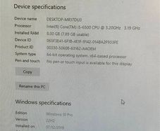 Dell optiplex 3050 desktop