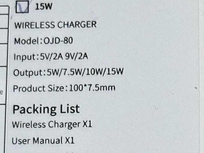 Wireless Charger - White