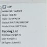 Wireless Charger - White Image 3