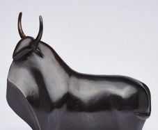 Abstract Bull - Bronze