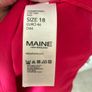 Great pink sleeveless Maine dress Image 4