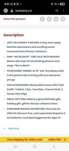 Moana Doll
