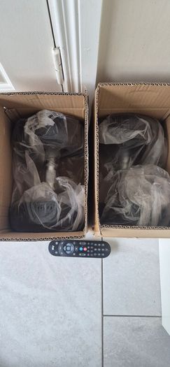 brand new 2x22.5kilo dumbbell weight set