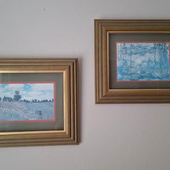 Framed Claude Monet images