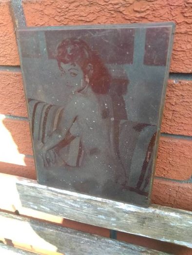 Antique Copper Printing Plate