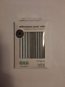 Bike wheel reflectors
