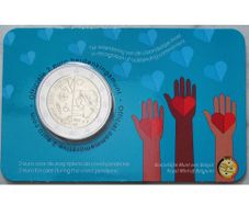 Belgium 2 Euro Brilliant Uncirculated Coin 2022 - Care During the Covid Pandemic - 2 Euro Commemorative Coin