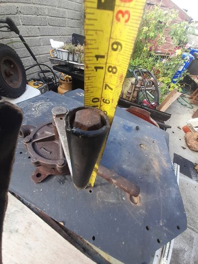 Antique Diesel Transfer Rotary Hand Operated Bowser Pump Made in England