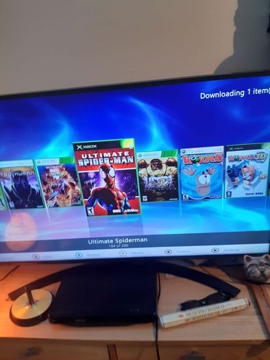 Xbox 360 Slim 1TB RGH Modded With 100s Of Games
