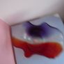 Coloured glass bowl, Home decor, Glass bowl, Image 5