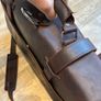 Crazy horse leather satchel Image 5