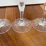 3 Crystal Champagne Glasses Image 2
