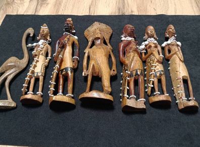 Vintage African Wood African