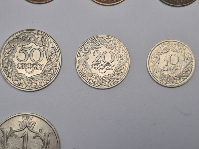 Poland 2nd Rp Coins 1923 -1939