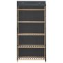 Wardrobe Grey 79x40x170 cm Fabric Image 4