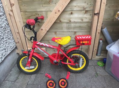 fireman bike with stabilisers