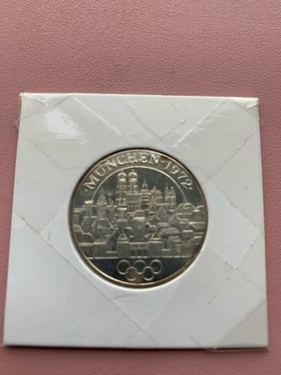 Silver Olympic Commemorative Medal 1972