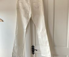 BNWT French Connection White Bootcut Jeans with Back Pocket Stitch Detail