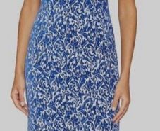 Dries Van Noten Dalilan Jacquard MIDI Dress Size 12