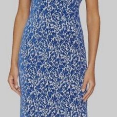 Dries Van Noten Dalilan Jacquard MIDI Dress Size 12