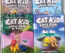Cat Kid Comic Club 4 Hardback Books
