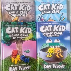 Cat Kid Comic Club 4 Hardback Books