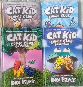 Cat Kid Comic Club 4 Hardback Books